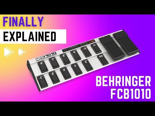 FINALLY EXPLAINED! FCB1010 Assignments + MainStage Set Up - 2022