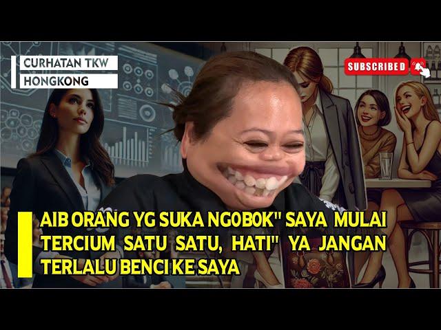 AIB ORANG YG SUKA NG0B0K" SAYA  MULAI TERCIUM SATU SATU, HATI" YA JANGAN TERLALU BENCI KE SAYA