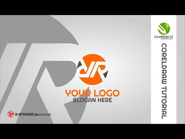 CORELDRAW TUTORIALS | HOW TO DRAW A THREE LETTER ABSTRACK LOGO