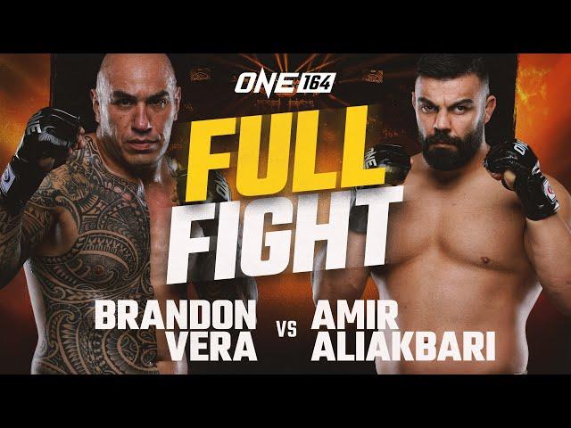 Brandon Vera vs. Amir Aliakbari | ONE Championship Full Fight