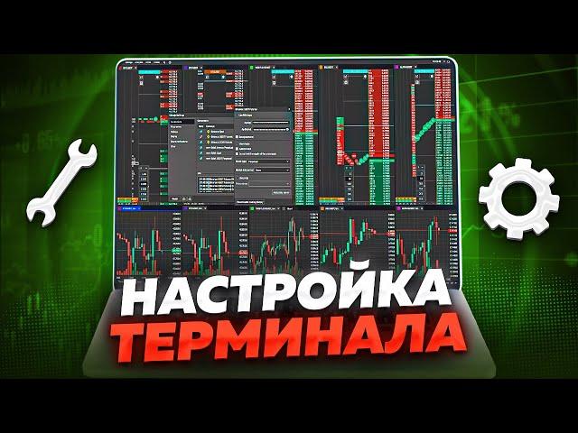 Настройка рабочего места трейдера. Терминал для трейдинга