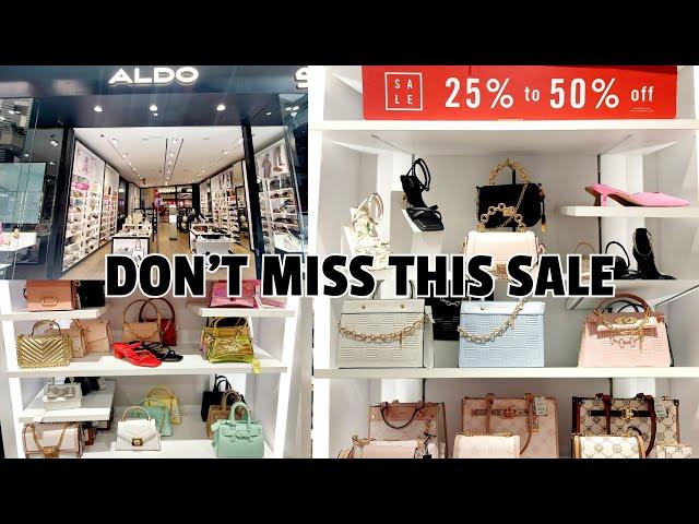 Aldo Shoes, Bags and Accessories Upto 50% Sale | #aldo #shopwithme