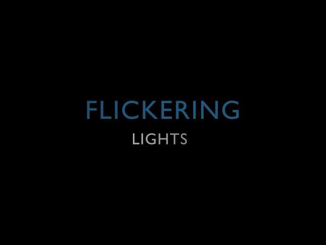 How to create a flickering lights text effect  #Adobe After Effects