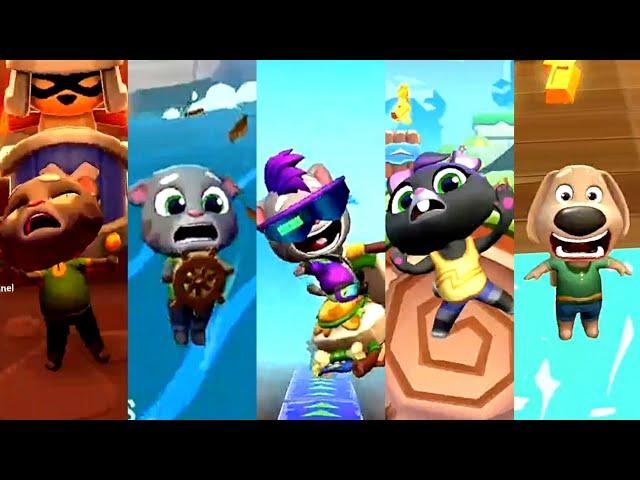 BEST Funny Fails Talking Tom Gold Run 2 | Gameplay @trascende