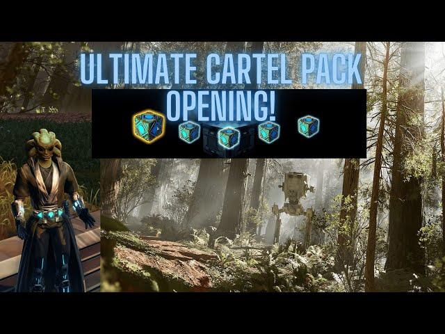 Ultimate Cartel Pack Opening | SWTOR | How Much Did I Make? |