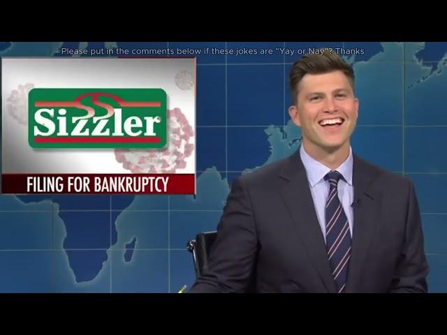 Weekend Update Colin Jost and Michael Che *Darkest* JOKES  