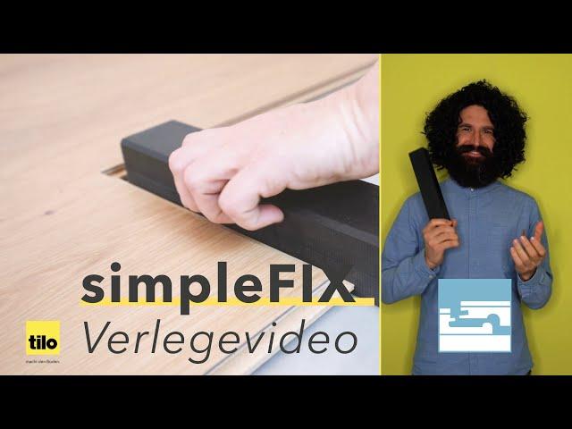 tilo Verlegevideo simpleFIX - Wie verlege ich einen Boden?