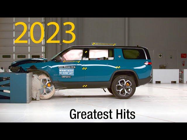 Most-watched IIHS crash tests of 2023