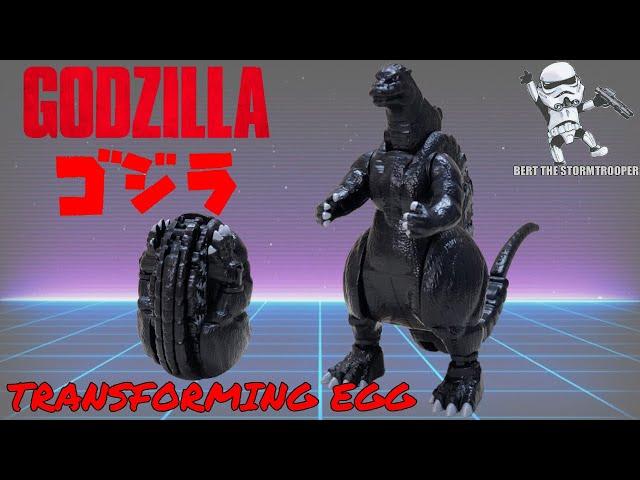 GODZILLA Transforming Egg Review! Bert the Stormtrooper Reviews!