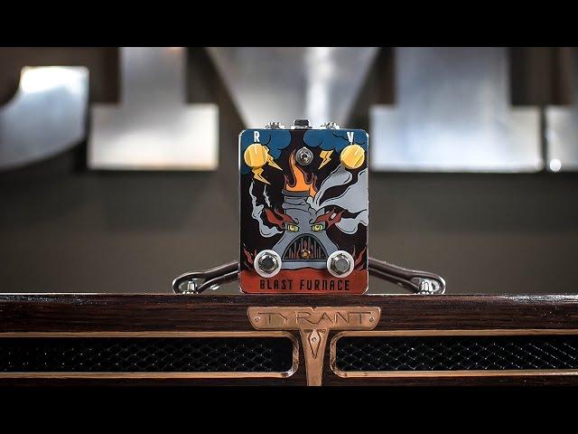 Fuzzrocious Blast Furnace Gated Fuzz (Hand-Painted) | CME Gear Demo | Marc Najjar