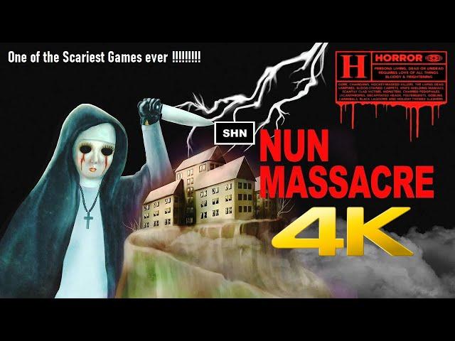 Nun Massacre  4K/60fps  Longplay Walkthrough Gameplay No Commentary