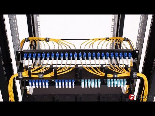 1U Rack Mount Fiber Optic Patch Panel Cabling Solution | FS