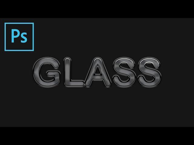 Photoshop: Glass Text Effect (#TextEffect6)