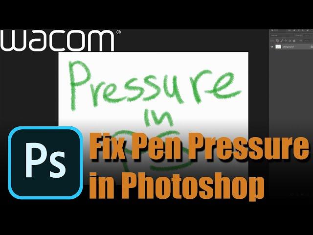 #Photoshop Fix Pen Pressure in Photoshop [after disabling Windows Ink] / Blitz Tips
