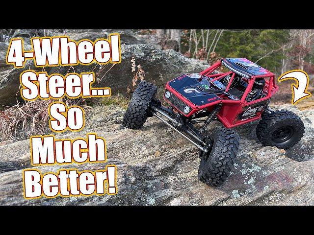 4-Wheel Steer Equipped RC Car! Axial Capra 4WS Unlimited Trail Buggy RTR Review | RC Driver