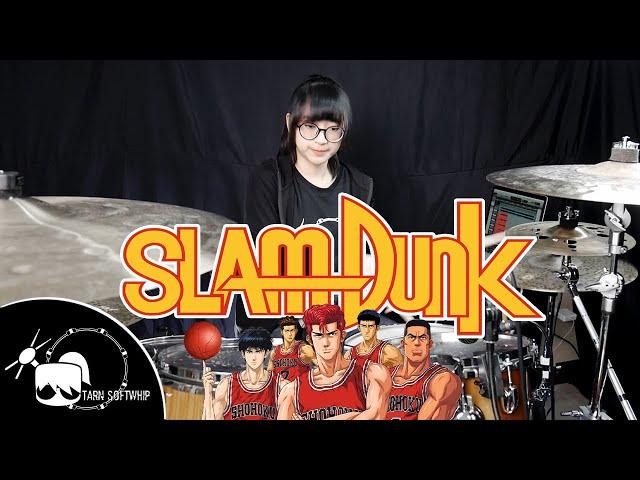 Slamdunk Opening - Kimi ga suki da to sakebitai Drum Cover By Tarn Softwhip