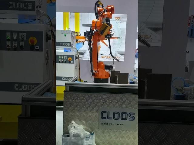 Cloos robotics  welding system workstation，Estun robotics