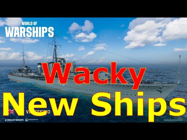 World of Warships- So About That Premium Ammo....& New Wacky Ships!