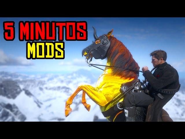 5 MINUTOS de MODS para RED DEAD REDEMPTION 2 en 2024