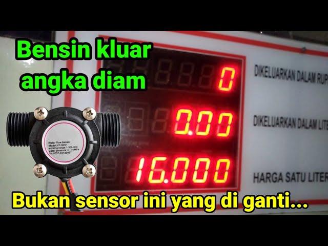 Cara memperbaiki mesin pertamini bensin keluar angka diam