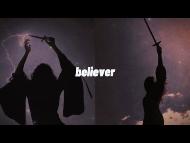 Imagine Dragons - Believer - Super Slowed, Reverb & Lyrics