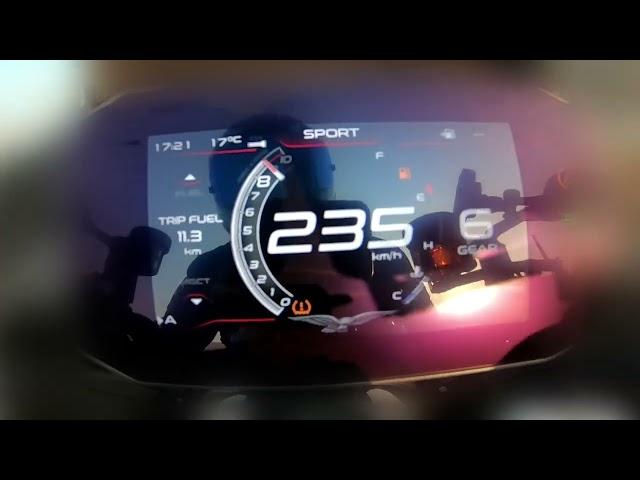 Moto Guzzi V100 Mandello Acceleration & Top speed