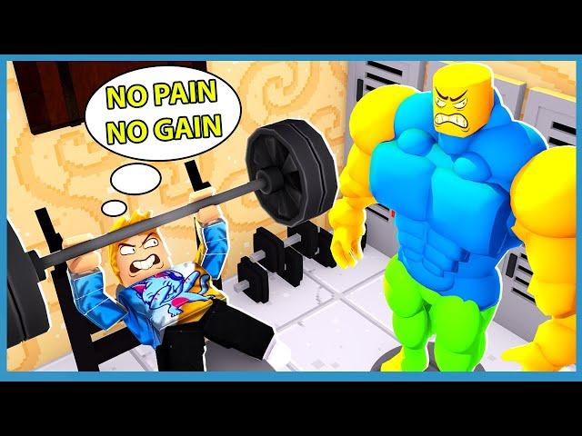 I Built the BIGGEST SIZE GYM.. What Happened Next WILL SHOCK YOU! | Roblox Gym Tycoon