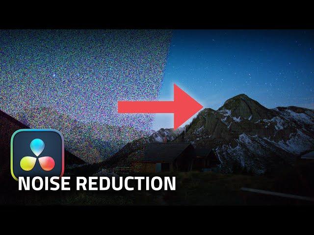 IN-DEPTH Noise Reduction (Temporal and Spatial) - DaVinci Resolve Studio COLOR GRADING TUTORIAL