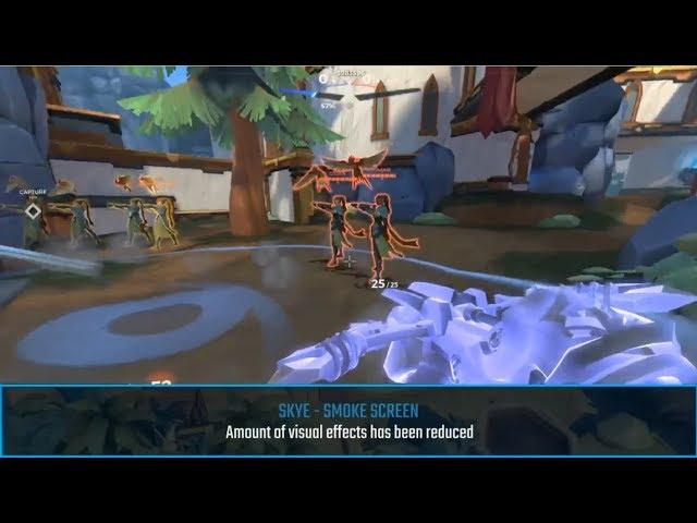 Paladins Patch 2.01 - New Skye Changes to Smoke Screen, Support Skye Incoming