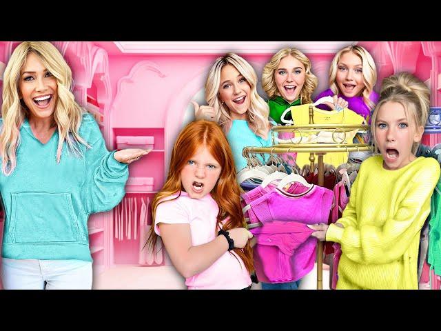 MY SEVEN DAUGHTERS SHARE A CLOSET!! *BAD iDEA?!* 