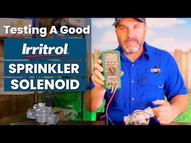 Identify A Good Irritrol Sprinkler Valve Solenoid | DIY Tutorial