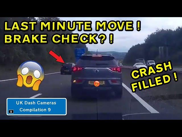 UK Dash Cameras - Compilation 9 - 2025 Bad Drivers, Crashes & Close Calls