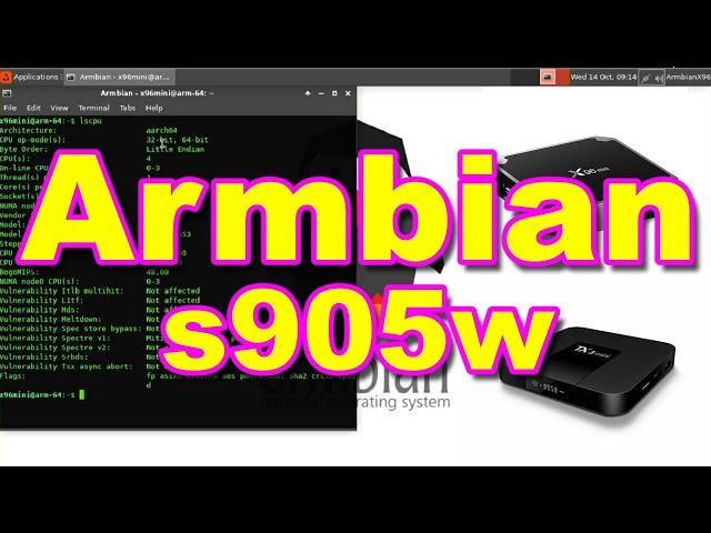 Step by Step | Howto | install Armbian for Android TV Box | S905w | x96mini tx3mini