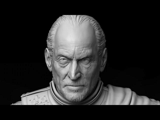 Tywin Lannister Sculpt Timelapse