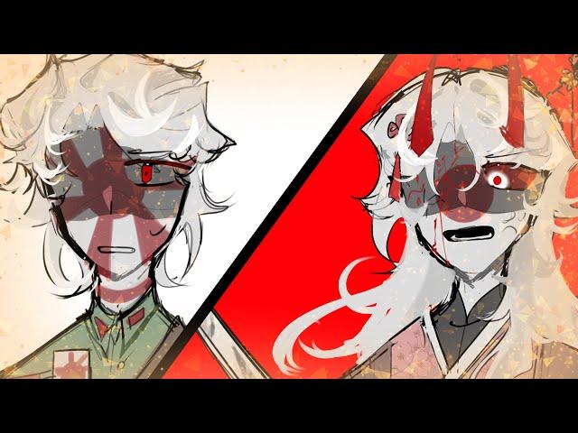 “And that princess will be ME”meme||Countryhumans animation ||ft, Japan(F)& J.E