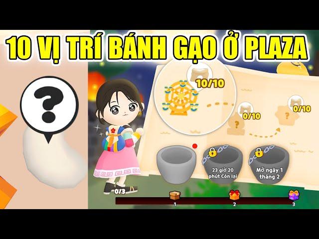 Play Together | FULL 10 VỊ TRÍ BỘT BÁNH GẠO Ở PALZA NHANH NHẤT