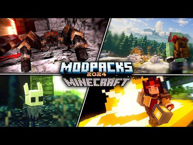 TOP 10 Minecraft Mod Packs EP. 2 | [Unique & New] 2024