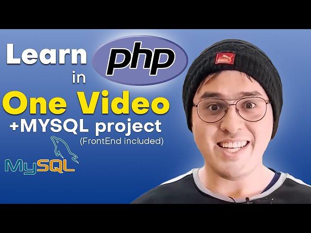 Php Tutorial for Beginners in Hindi with MySQL Project
