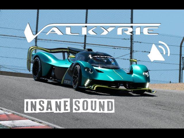 Aston Martin Valkyrie AMR Pro | INSANE SOUND | Laguna Seca Raceway