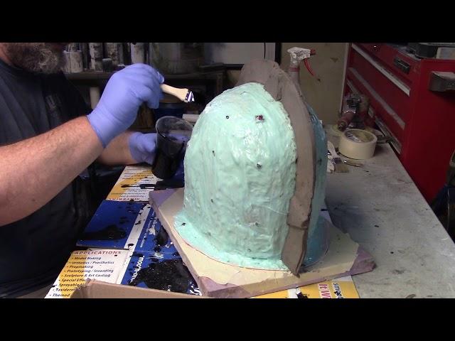 Making the Mandalorian Helmet Mold