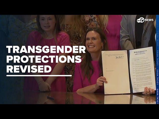Gov. Sanders signs Executive Order responding to Biden's Title IX transgender protections