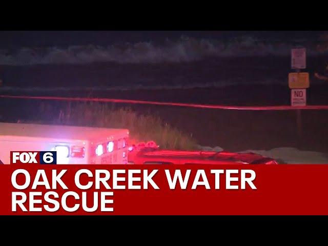 Oak Creek Bender Park water rescue, 1 dead | FOX6 News Milwaukee