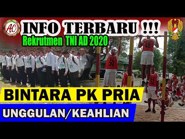 TERBARU !!! Penerimaan Bintara Unggulan / Keahlian TNI AD 2020 | Rekrutmen TNI AD 2020