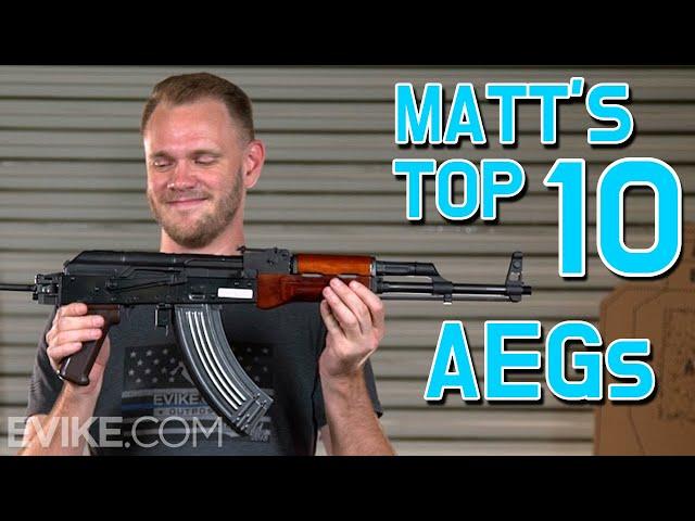 Top 10 AEGs - Best Airsoft