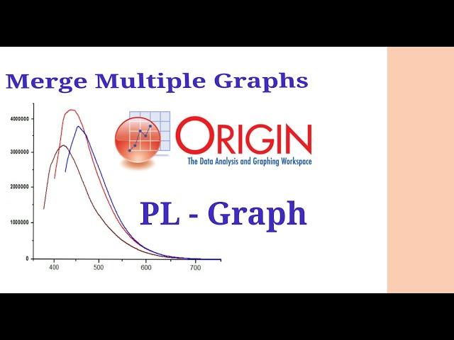 Plot & Merge multiple graphs in origin  | PL-Graph |   #plgraph #origin