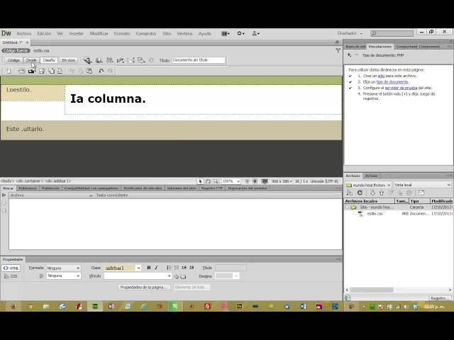 crear conexion a base datos mysql con php en dreamweaver CS6 - Consultas de registros