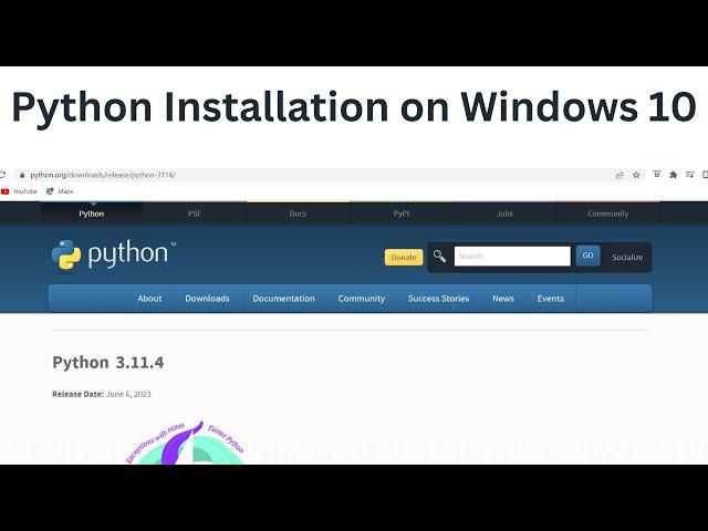 How to install Python 3.10.11 on windows 10 | Python Installation complete guide