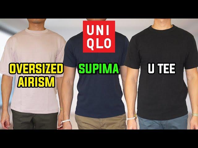 Which UNIQLO T-Shirt Is Best? | AIRism VS Supima VS U Comparison