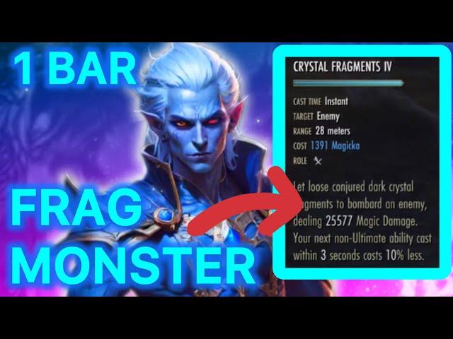 ESO 25K Tooltip?‍️ FRAG MONSTER  One Bar PVP Sorc Update 41