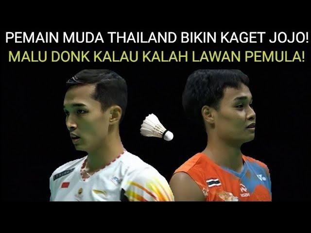  MELANGKAH JAUH NIH! Jonathan Christie vs Saran Jamsri. Badminton Bulutangkis